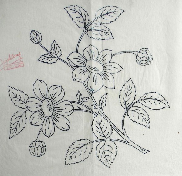 Вышивка петельчатым шо