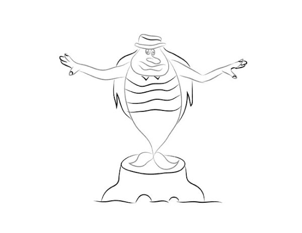 Водяной раскраска