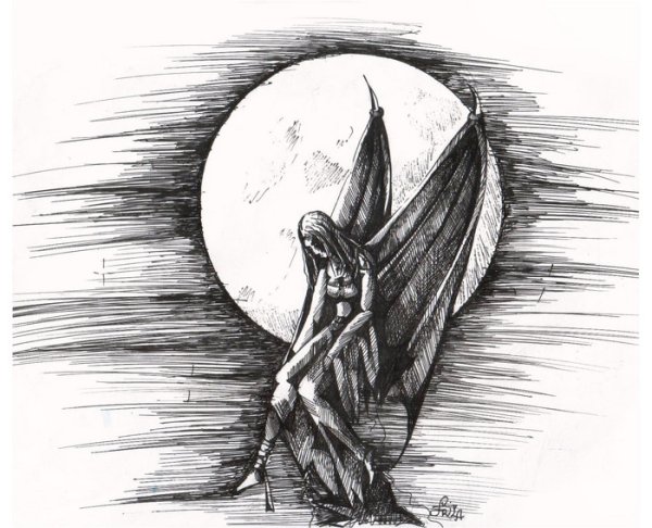 Странные рисунки карандашом