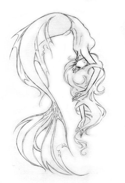 Русалка скетч