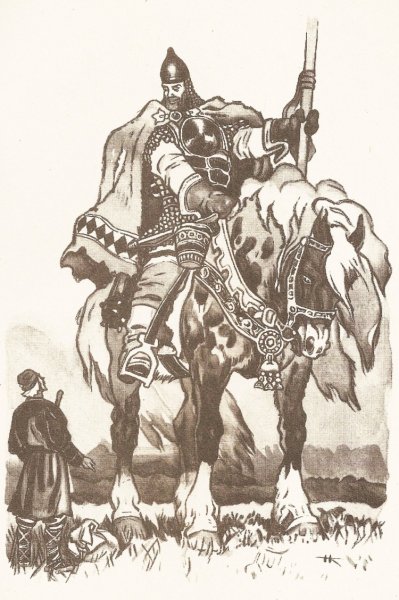 Иллюстрация к опере былине Садко