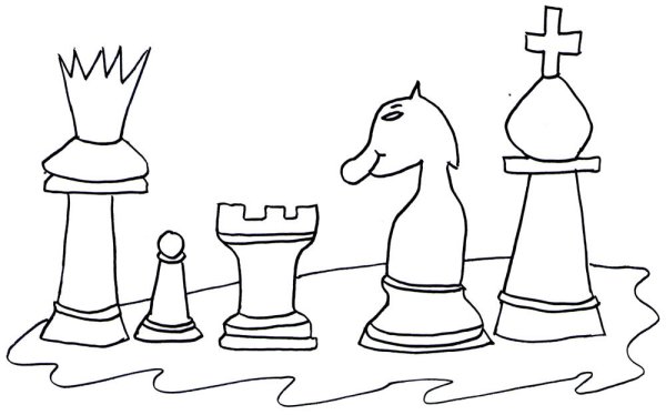 Шахматные фигуры для детей