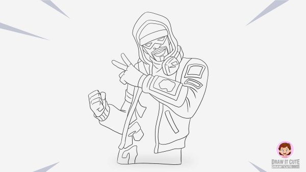 ФОРТНАЙТ картинки раскраски