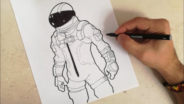 Рисунок ФОРТНАЙТ лёгкий