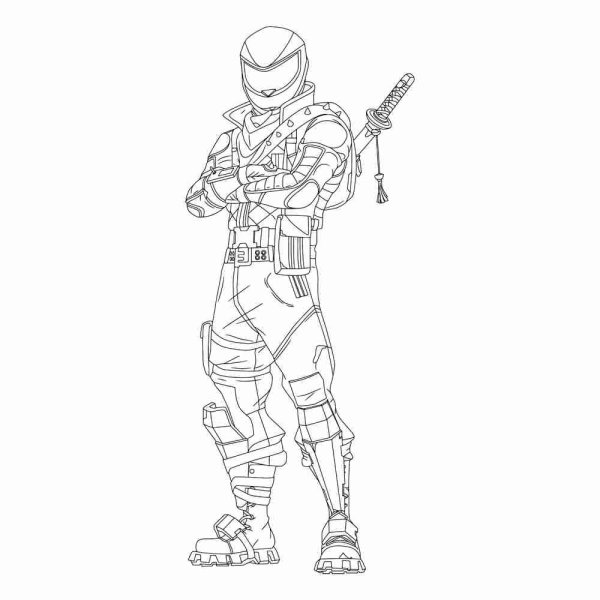 Разукрашки ФОРТНАЙТ