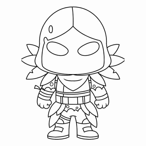 Раскраски ФОРТНАЙТ Омега