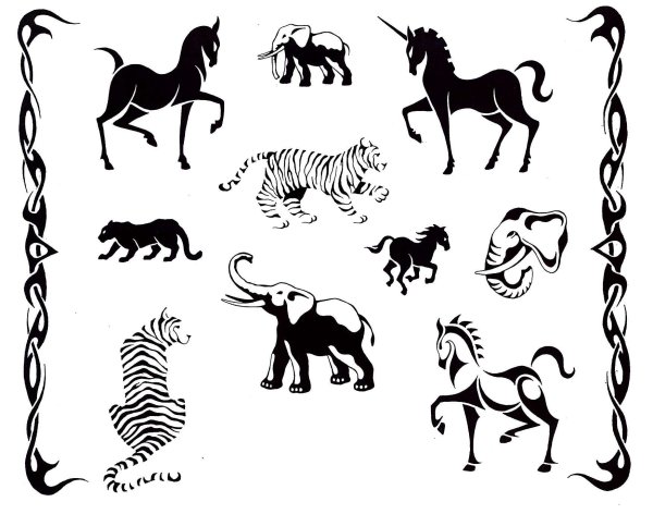 Орнамент животных