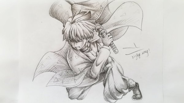 Зеницу карандашом