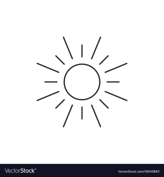 Уроки рисования солнце