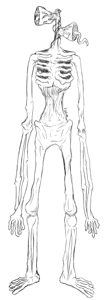 Лампоголовый раскраска