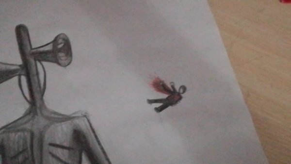 Сирена головы рисунок карандашом