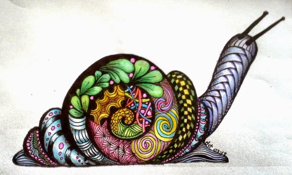 Раскраска улитка для детей 2 лет