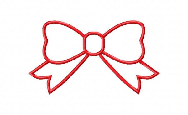 Бантик рисунок