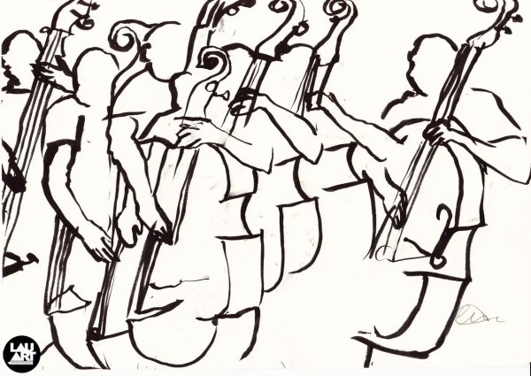 Джаз раскраска