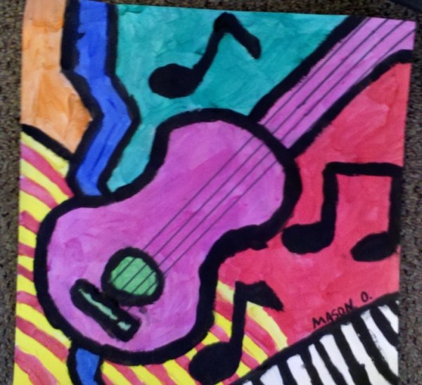 Рисунки на тему джаз