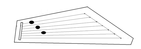 Гусли рисунок карандашом