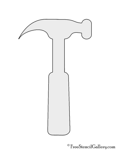 Рисование с натуры молотка