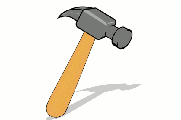 Молоток рисунок карандашом