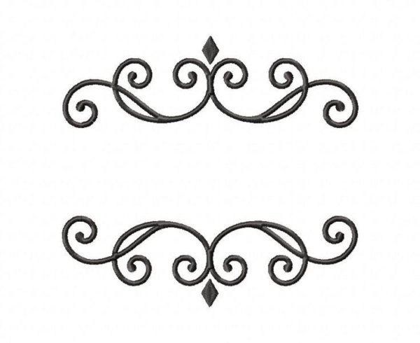 Вензеля для украшения