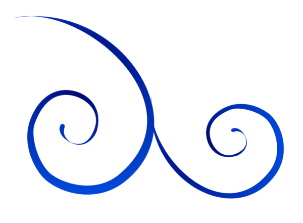 Линия с завитками