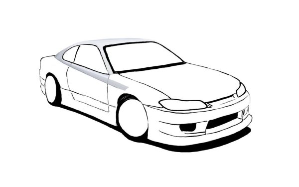 Рисунок Honda Civic 5 EG