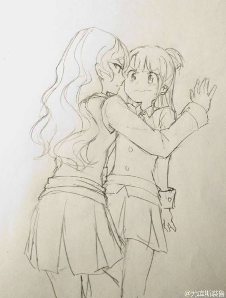 Юри арт для срисовки