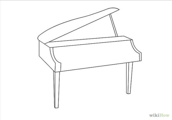 Фортепиано рисунок