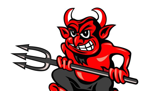 Нарисовать чертика