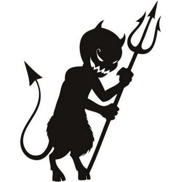 Чертик рисунок