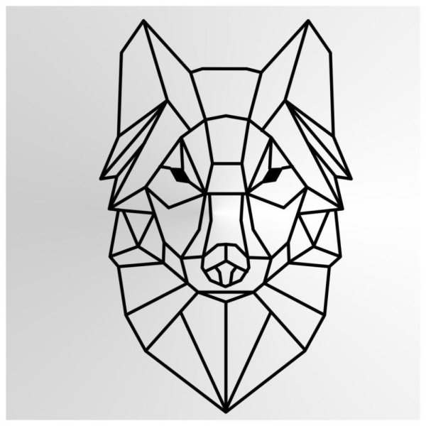 Аппликация из геометрических фигур