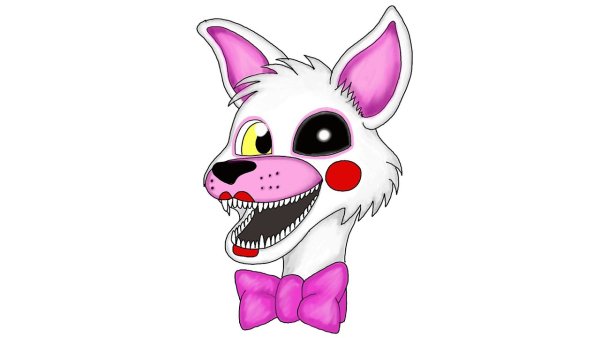 Голова Мангл рисунок для новичков