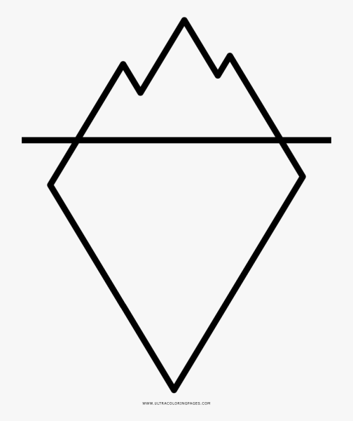 Айсберг пиктограмма