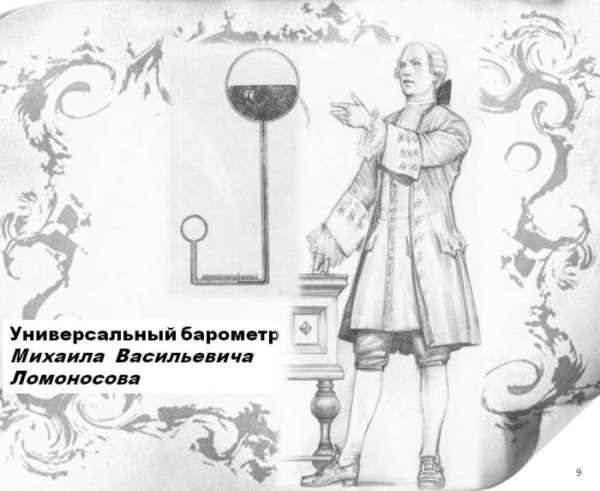 Ломоносов Михаил Васильевич портрет карандашом