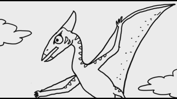 Птеродактиль скетч