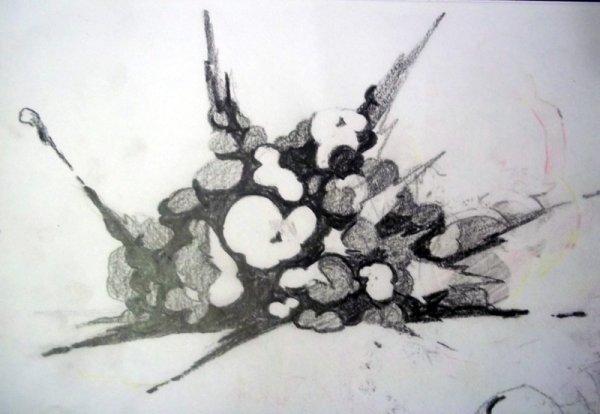 Взрыв карандашом