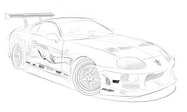 Supra a80 draw'