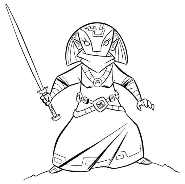 Нарисовать джедая