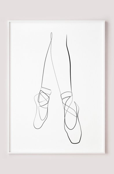 Нарисовать пуанты