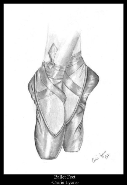 Пуанты карандашом