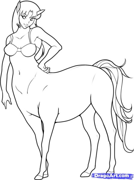 Кентавр Получеловек полулошадь