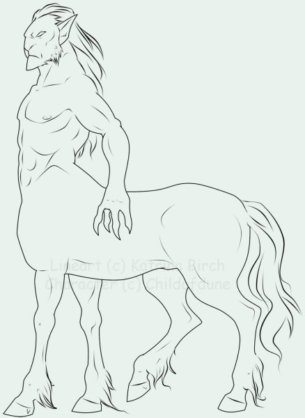 Кентавр парень референс