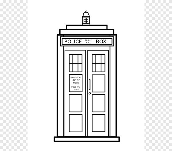 Доктор кто Тардис рисунок