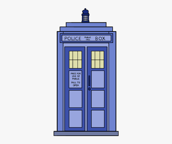 Тардис со всех сторон