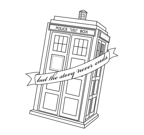 Татуировки доктор кто Тардис