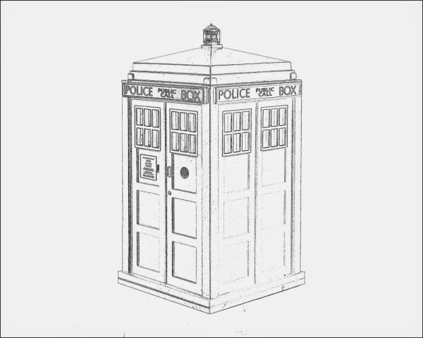 Тардис чертеж