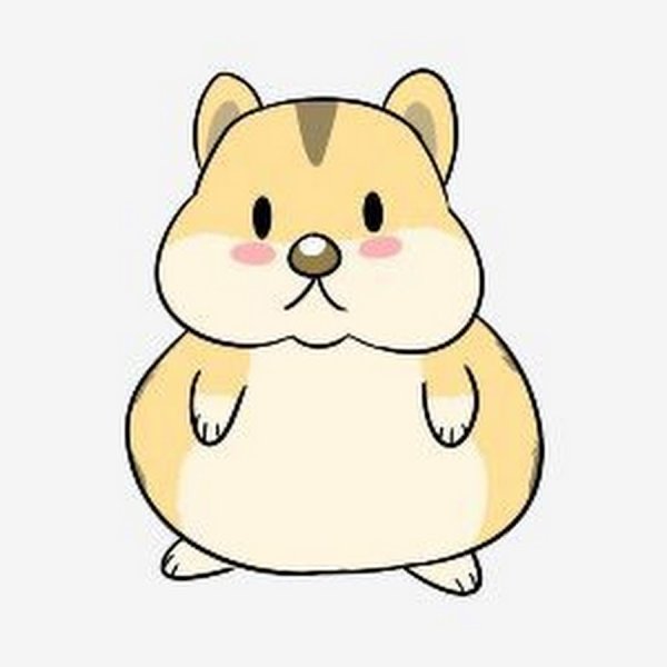 Хомячок мультяшный