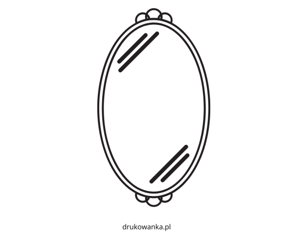 Зеркальце рисунок