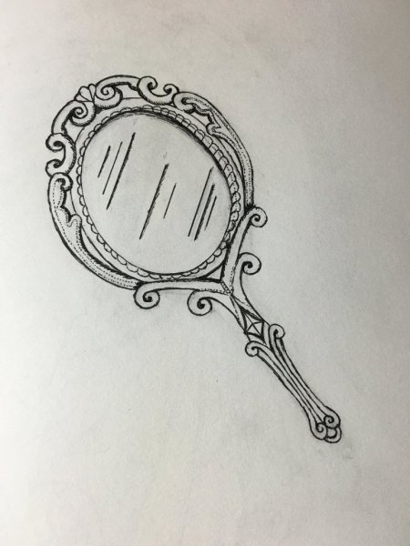 Зеркало для рисования