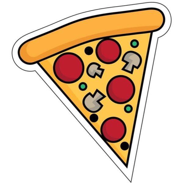 Нарисовать пиццу