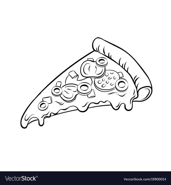 Пицца рисунок
